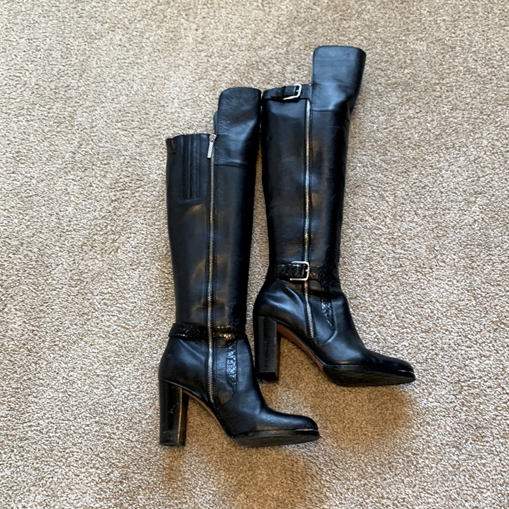 Donald Pliner over the knee boots